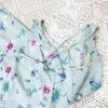 vintage 90s purple floral dress eu40