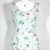 vintage 90s purple floral dress eu40