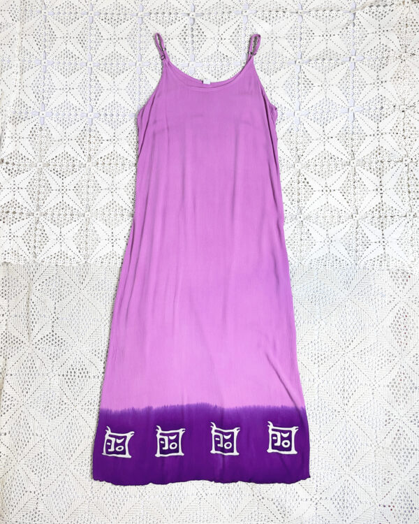 vintage purple maxi dress eu40/42