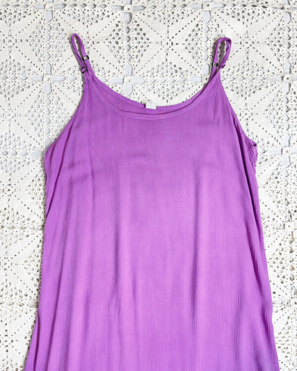 vintage purple maxi dress eu40/42