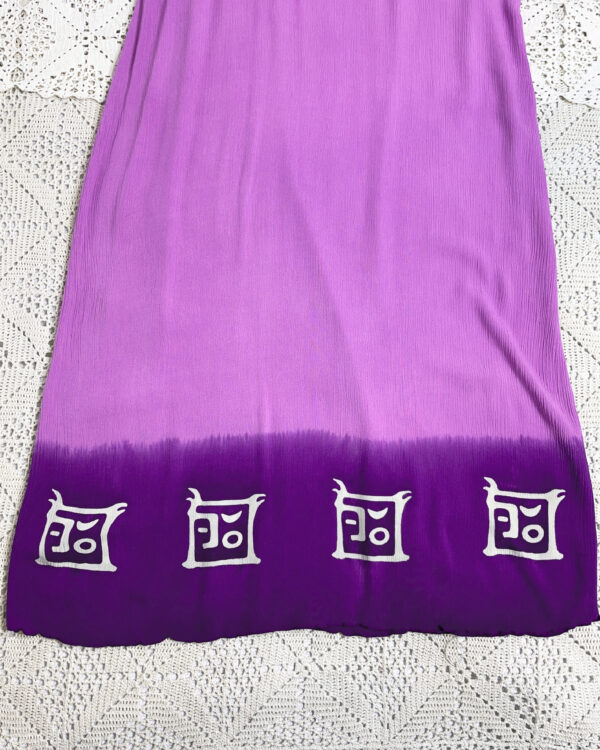 vintage purple maxi dress eu40/42