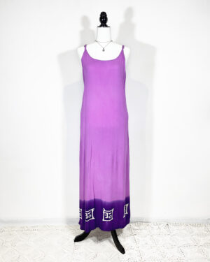 vintage purple maxi dress eu40/42