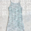 vintage pastel blue lace dress eu36/38