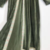 leonardo carbone green velvet medieval dress size xxl eu44/46