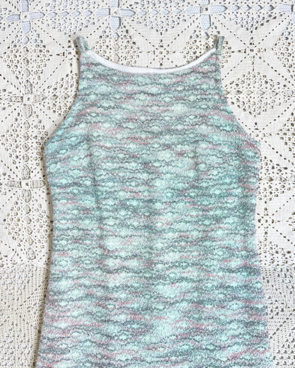 vintage pastel blue lace dress eu36/38