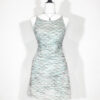 vintage pastel blue lace dress eu36/38