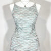 vintage pastel blue lace dress eu36/38