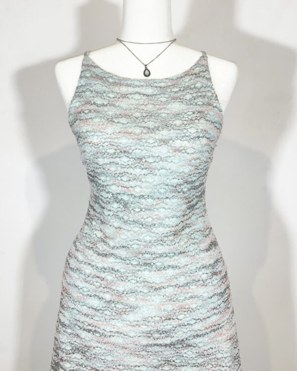 vintage pastel blue lace dress eu36/38