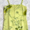 vintage 90s green floral dress eu36/38