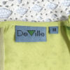 vintage 90s green floral dress eu36/38
