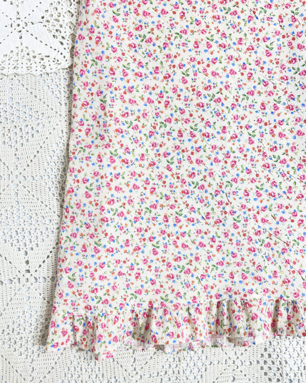 vintage floral dress eu40