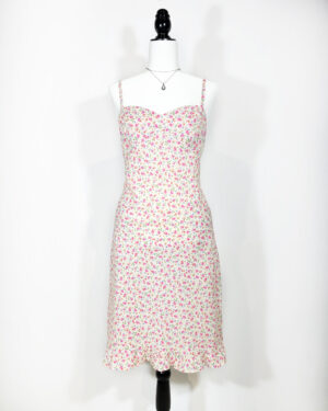 vintage floral dress eu40