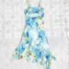vintage y2k asymmetric dress eu36