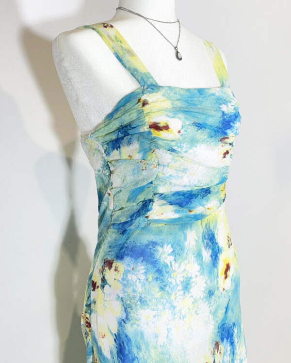 vintage y2k asymmetric dress eu36