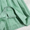 vintage green checked trachten dress eu42