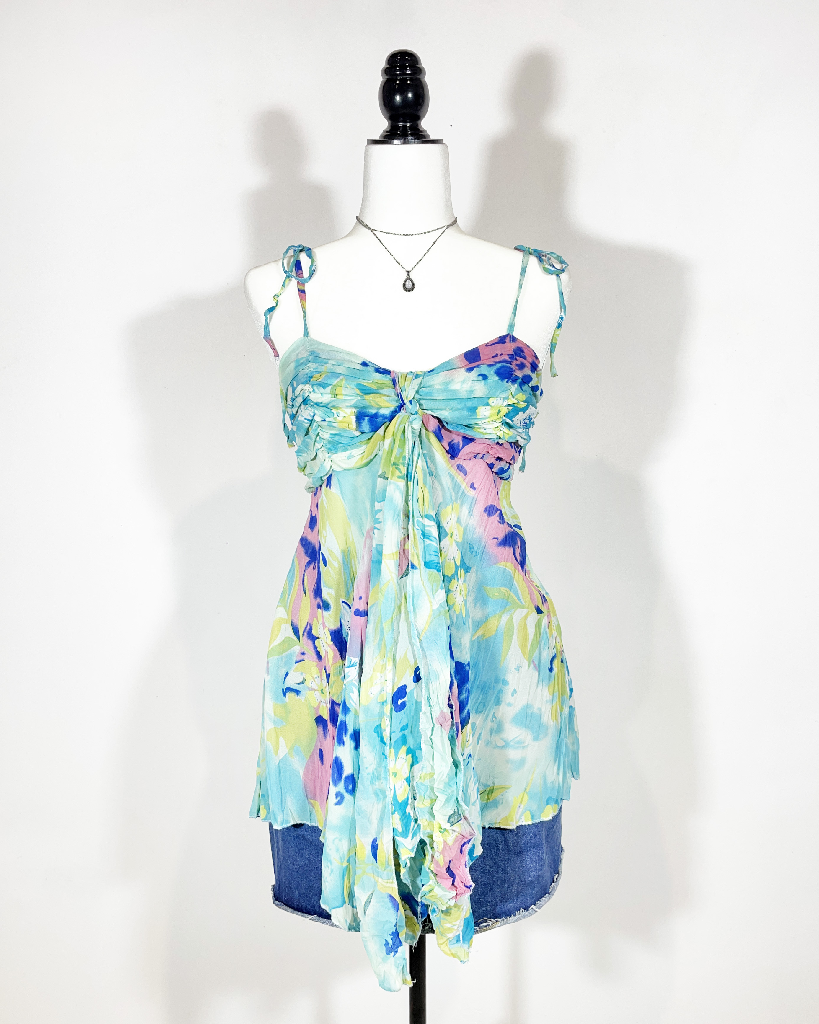 vintage green checked trachten dress eu42