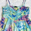 vintage green checked trachten dress eu42