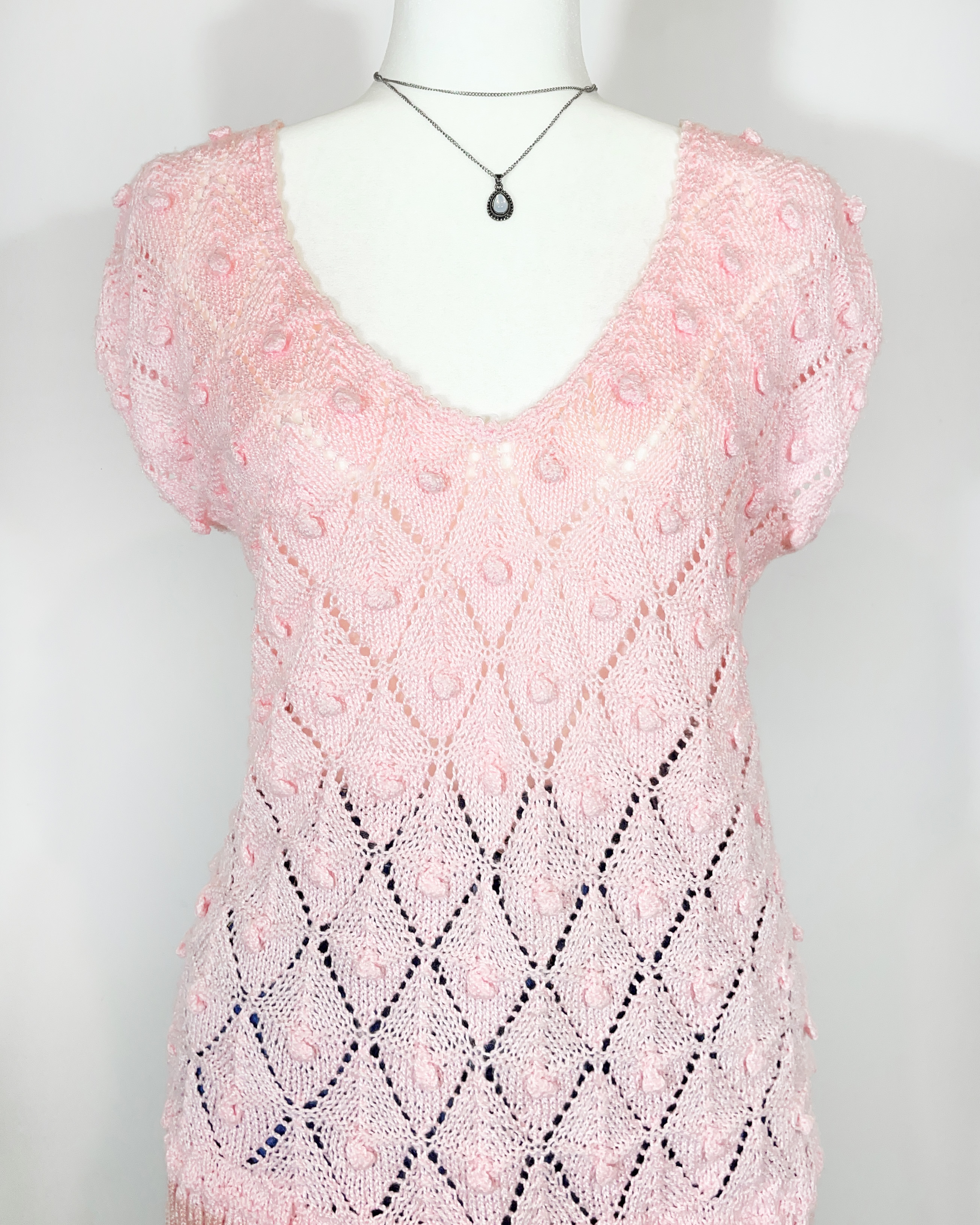 vintage green checked trachten dress eu42