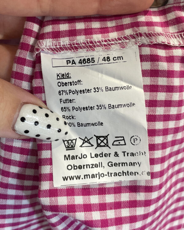 vintage green checked trachten dress eu42 vintage green checked trachten dress eu42