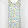vintage green checked trachten dress eu42