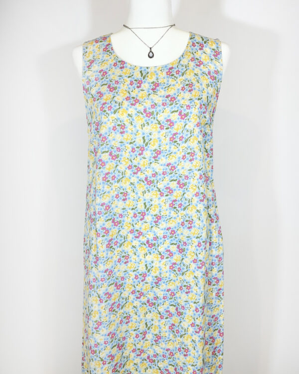 vintage green checked trachten dress eu42