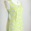 vintage green checked trachten dress eu42