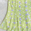 vintage green checked trachten dress eu42