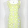 vintage green checked trachten dress eu42