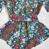vintage green checked trachten dress eu42