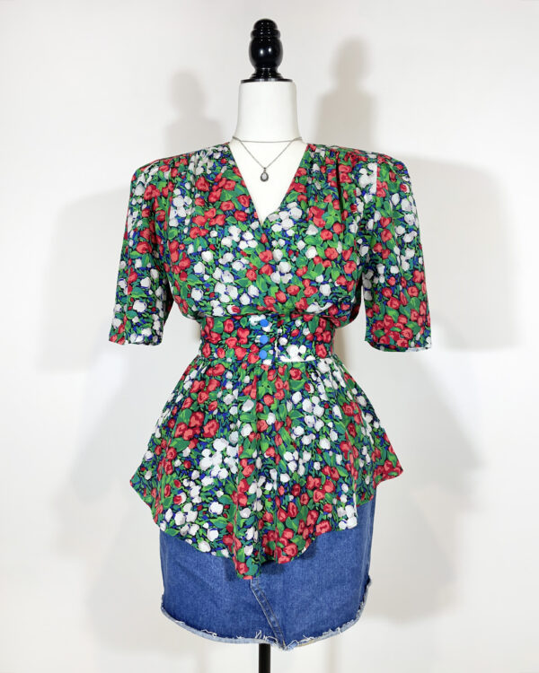 vintage green checked trachten dress eu42
