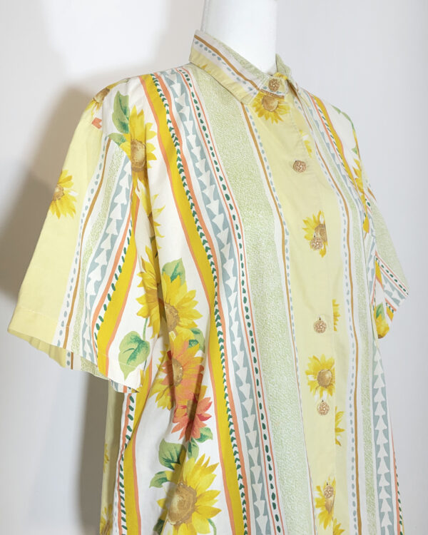 vintage green checked trachten dress eu42