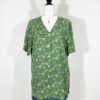 vintage green checked trachten dress eu42