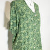 vintage green checked trachten dress eu42